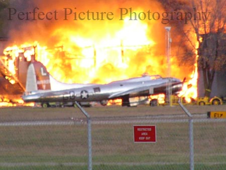 Yankee Air Museum Fire e